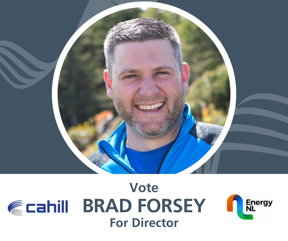 We're proud to support our Director of Business Development, Brad Forsey, in his campaign for the Board of Directors for <a href="/WeAreEnergyNL/">Energy NL</a>. 

Voter registration for Energy NL members is located here: events.energynl.ca/events/details…

Voting begins April 12th and runs until April 25th!