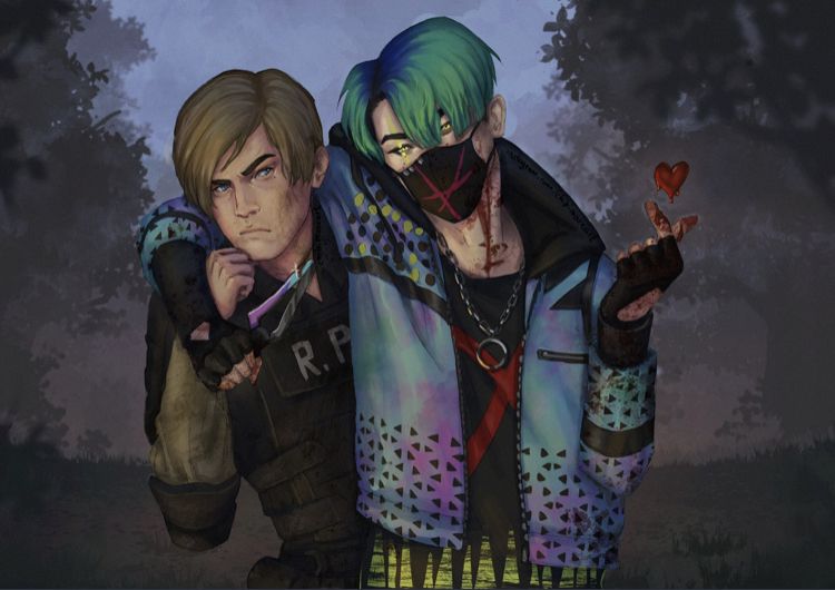 Shhh, you all're sleeping on Trickster × Leon Kennedy.