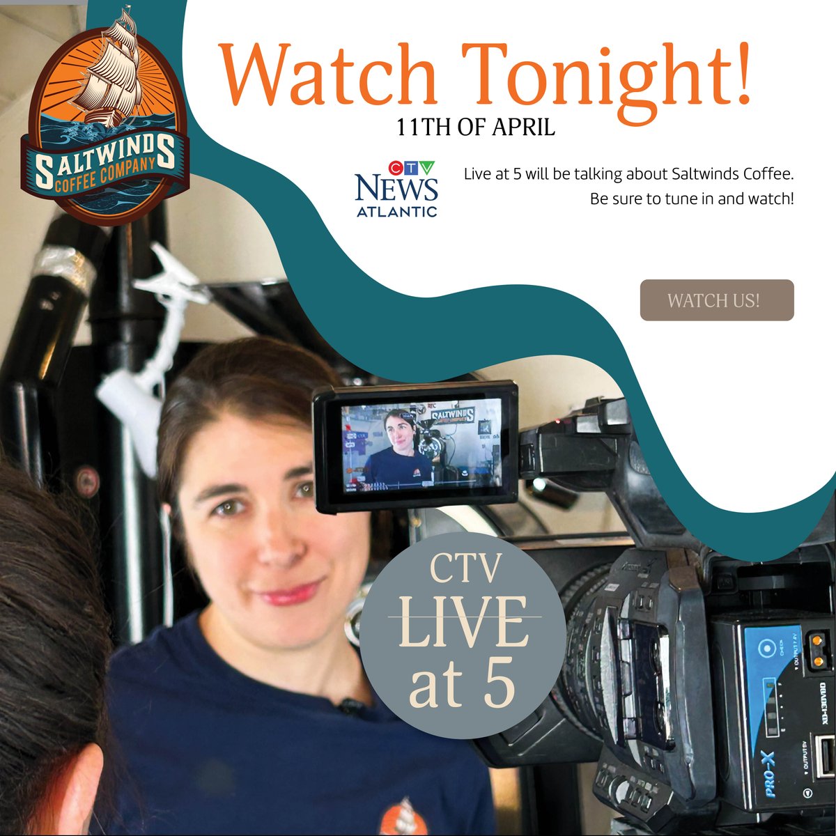 Watch us on CTV Live at 5 TONIGHT!  April 11th

 #saintjohnnb #standrewsbythesea #quispamsisnb #novascotia #halifax #dartmouth #pei #charlottetown #fredericton #rothesaynb #Monctonnb