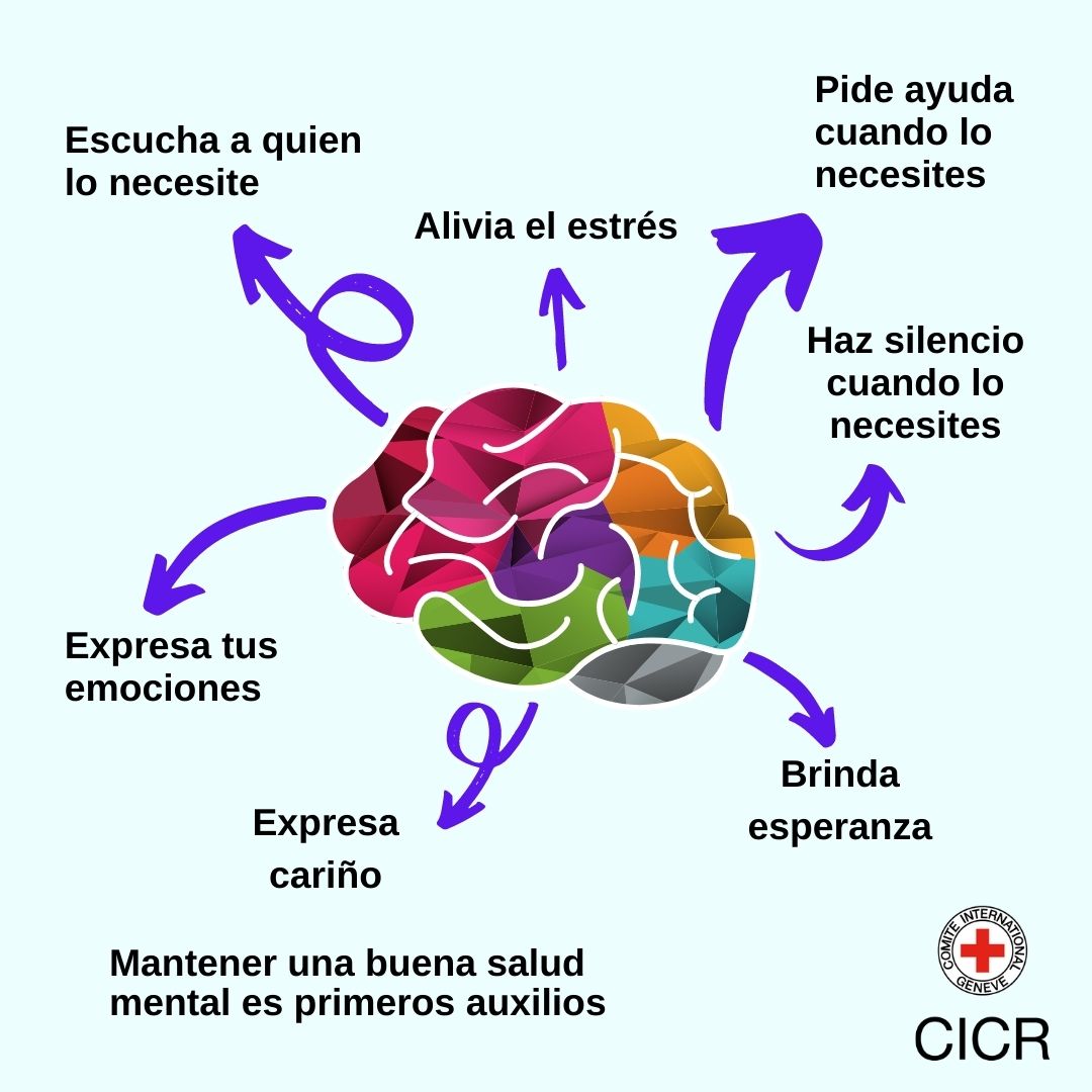 CICR_es's tweet photo. La salud mental es tan importante como la salud física. 

¡Cuéntanos cómo estás cuidando de ella! 👇💬 https://t.co/Seputofeuy