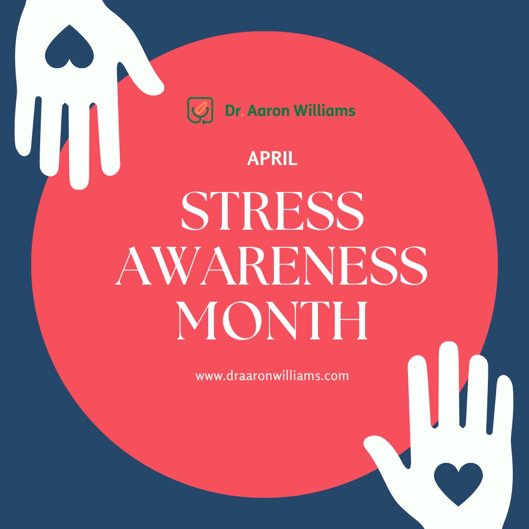 April is National Stress Awareness Month with the goal of raising awareness of the impacts of stress.

#stress #stressawareness #stressmonth #april #cancerdoctor #cancerwarrior #cancerprevention #impact #depression #selflove