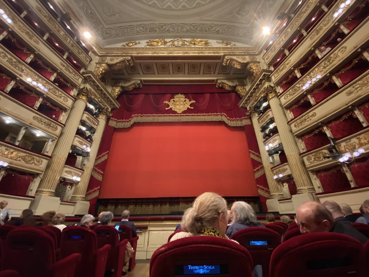 A la Scala de Milan pour la générale de Lucia de Lammermoor. Nirvâna