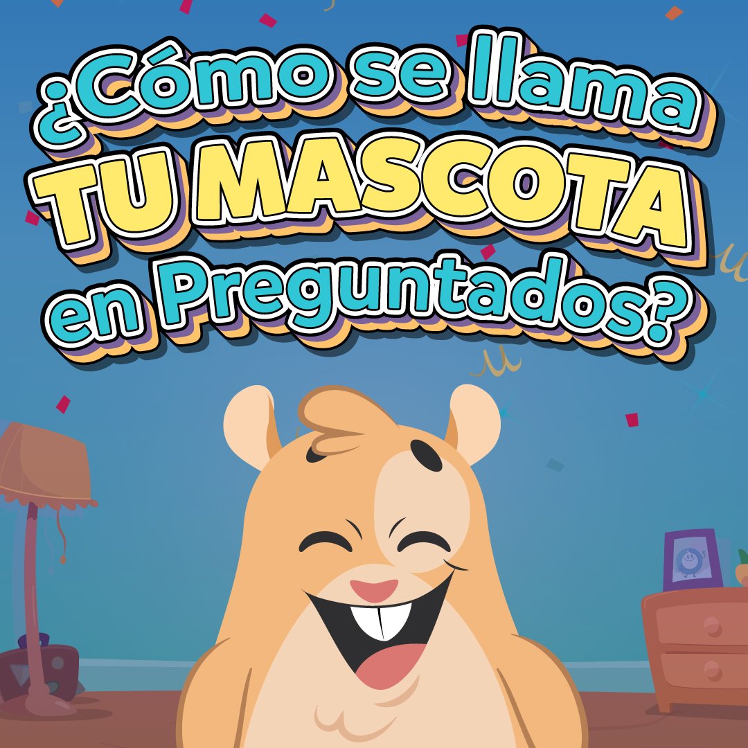 Preguntados's tweet image. ¡Comenta el nombre de tu mascota en #Preguntados! 🥰