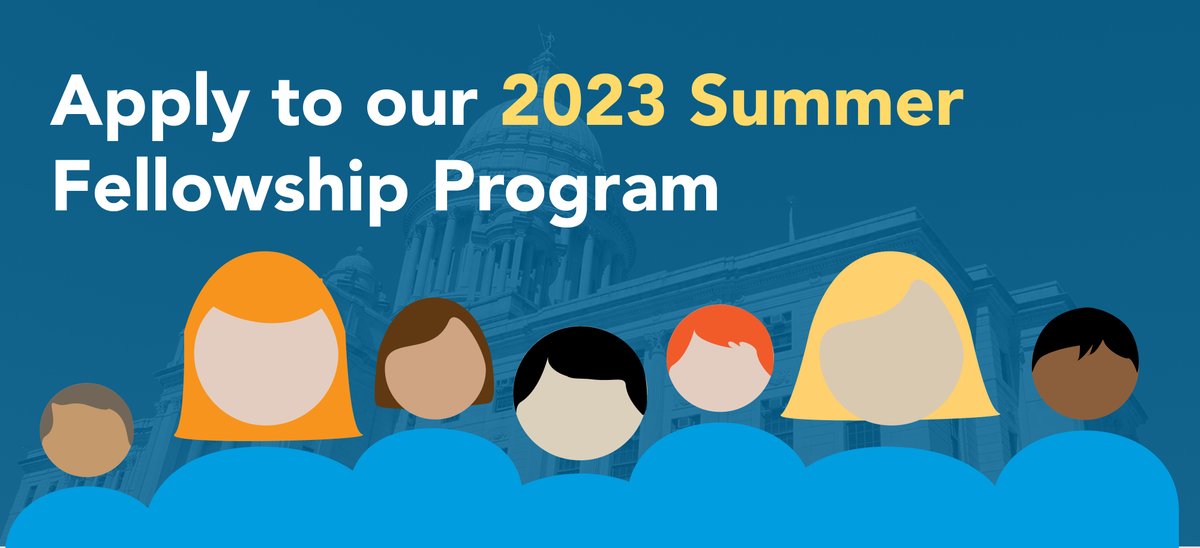 The Rhode Island Department of State is now accepting applications for the 2023 Summer Fellowship Program! The application deadline is Sunday, April 16, 2023. Apply online using sos.ri.gov/divisions/civi…
