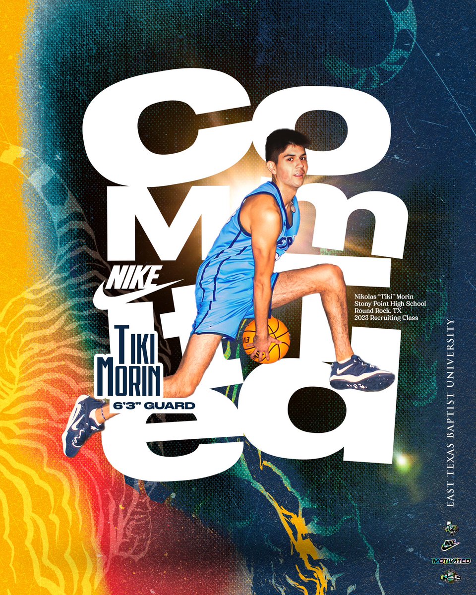 ETBU Basketball (@etbu_mbsk) on Twitter photo โ ๏ธ COMMITTED โ ๏ธ
<a href="/MorinTiki/">Tiki Morin</a>
becomes the newest member of the 2023 Recruiting Class ๐คฉ
#GoTigers #MotivatedETBU โ ๏ธ COMMITTED โ ๏ธ
<a href="/MorinTiki/">Tiki Morin</a>
becomes the newest member of the 2023 Recruiting Class ๐คฉ
#GoTigers #MotivatedETBU
