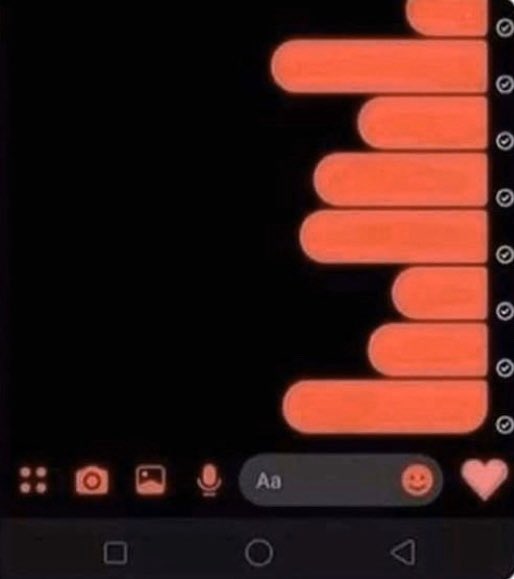 My text                          When I'm
when I'm serious              excited