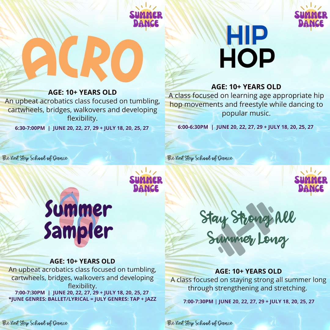 NextStepDancer's tweet image. SUMMER DANCE
.
.
#njdance #summerdance #nssd #mtjgd #allages
