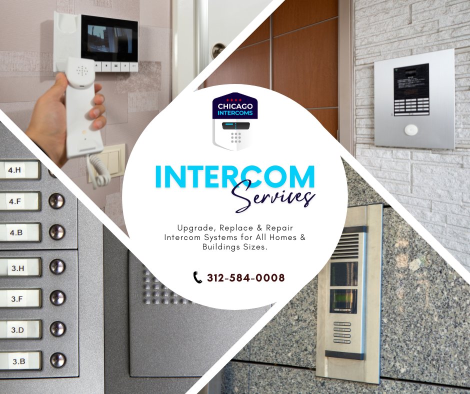 ChicagoIntercom's tweet photo. Upgrade, Replace &amp; Repair Intercom Systems for All Homes &amp; Buildings Sizes.
Call Us 📲 312-584-0008
🌐 https://t.co/sG2Li1crND
#chicagointercoms #intercomsolutions #intercomservice #intercomrepair #intercominstallation #intercomrepairchicago #intercomchicago #accesscontrol https://t.co/vE1F9vlR6r