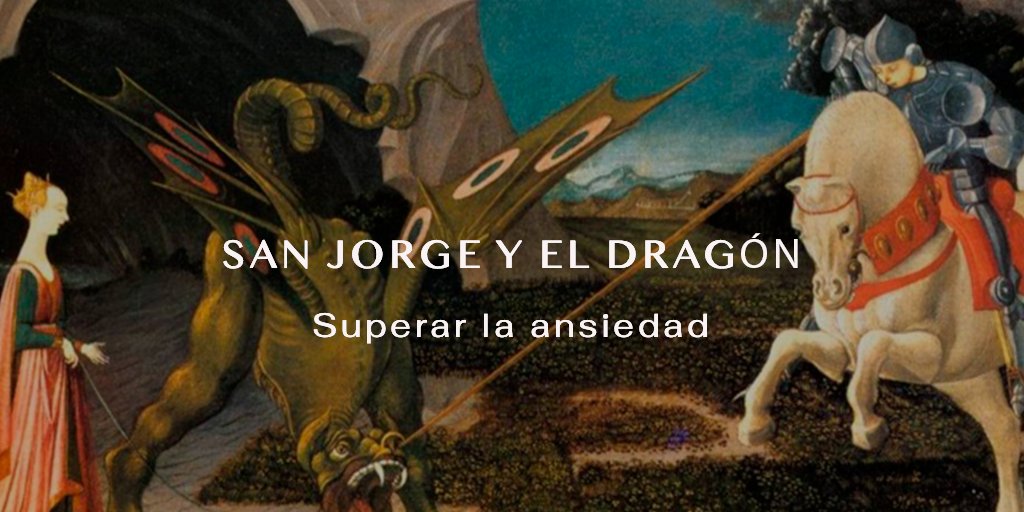 byjaimelozano's tweet photo. Según la OMS, más de 246 millones de personas sufren ansiedad.

Y una parte de ellas, dependen de un sistema cada vez más neurótico y vacío.

Pero la respuesta vive dentro.

¿Y si te digo que San Jorge y el Dragón puede ayudarte a superarla?

HILO 🧵 https://t.co/omtq7PGUph