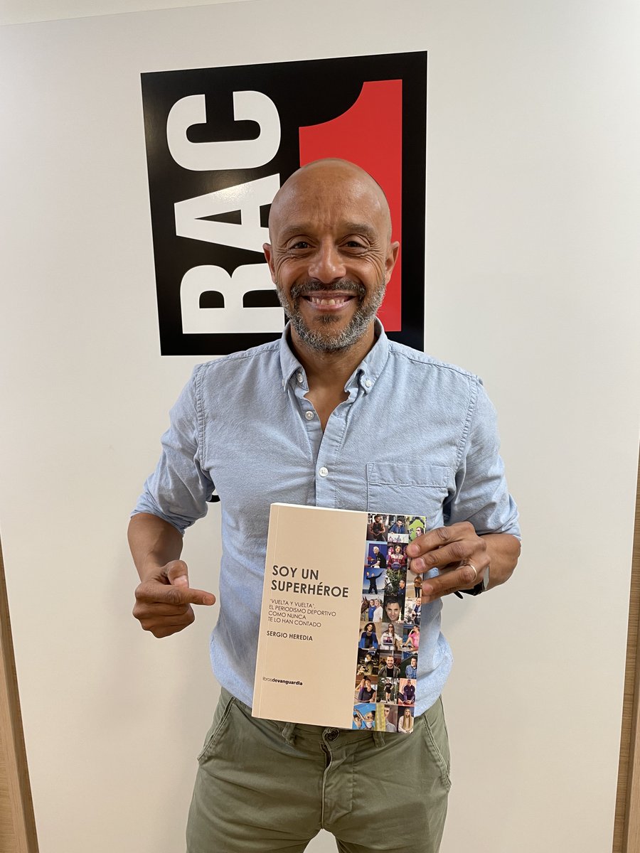 Esports RAC1 (@esportsrac1) on Twitter photo #TuDiràs | 👁🗨 Avui a l'#Antitertúlia parlarem amb <a href="/sheredia70/">Sergio Heredia</a> del seu nou llibre i en sortejarem un exemplar signat per ell!
📚 Si el voleu, heu de seguir-nos i fer RT d'aquest tweet #TuDiràs | 👁🗨 Avui a l'#Antitertúlia parlarem amb <a href="/sheredia70/">Sergio Heredia</a> del seu nou llibre i en sortejarem un exemplar signat per ell!
📚 Si el voleu, heu de seguir-nos i fer RT d'aquest tweet