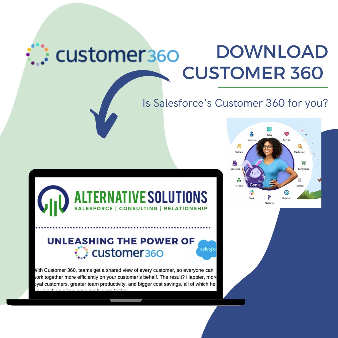 Learn more about @salesforce Customer 360. Is it right for your Organization? #customer360 #salesforce
