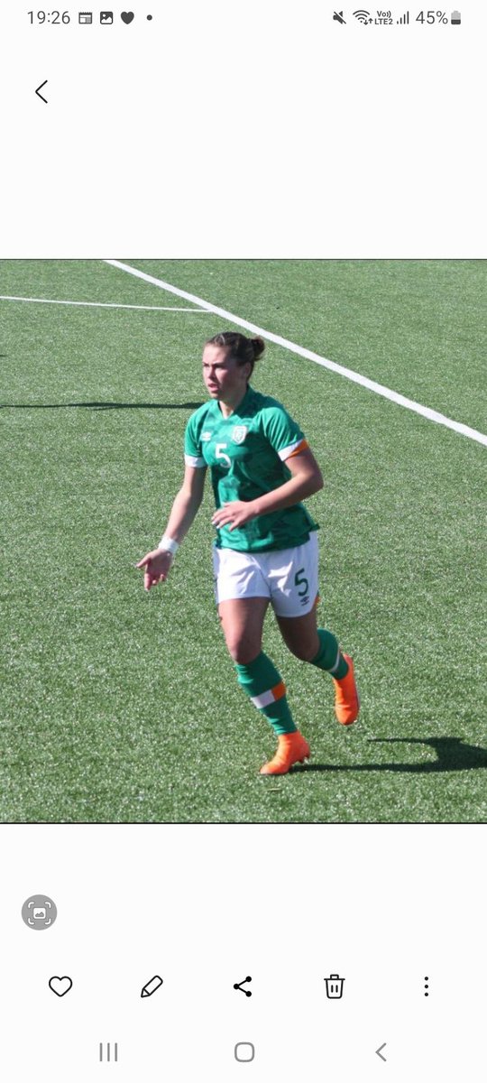 Great win Ireland WU19s V Croatia 4-1 Jenna scoring a goal👏⚽️🇮🇪☘️