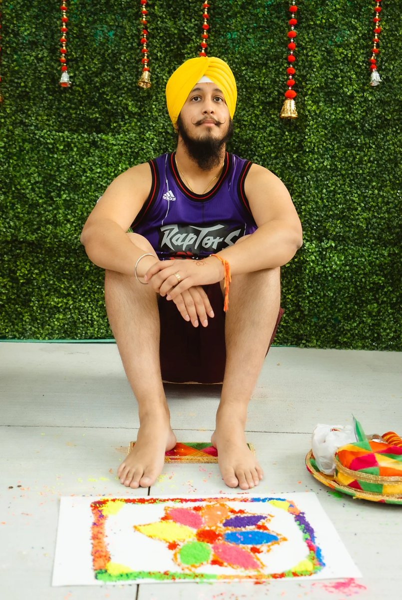 DilTamber's tweet photo. @Raptors At my Jago! (pre wedding event) https://t.co/EO1QFeKyrX