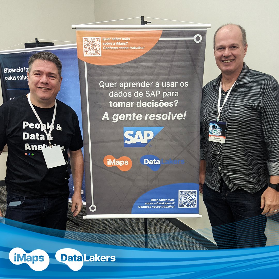 datalakers's tweet photo. Hoje tivemos o Asug Day 2023, em que Eduardo Hahn e Henrique Portella apresentaram sobre Barreiras à Democratização de Dados: Como Libertá-los?

Parabenizamos a ASUG Brasil pelo grande evento!!

#google #sap #data #asugday https://t.co/qBC89SpuHi