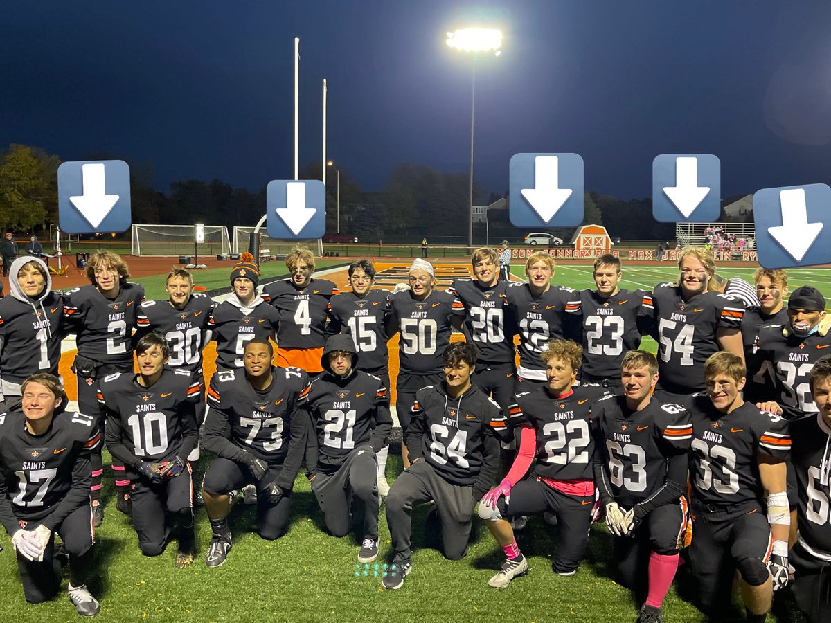 SAINTS: Join us tomorrow in the LRC at 3:00 PM to celebrate our spring signing day with these young men. Once a SAINT, always a SAINT ⚜️
<a href="/SchuetteBlake/">Blake Schuette</a> <a href="/devean_j/">Devean J Shearer</a> <a href="/MasonTous/">Mason Tousignant</a> <a href="/jhbrennan54/">Jhbrennan54</a> <a href="/IantonioJR7/">Antonio Sanchez.Jr</a> <a href="/STCEathletics/">STCE Athletics</a> 

#SAINTSPRIDE