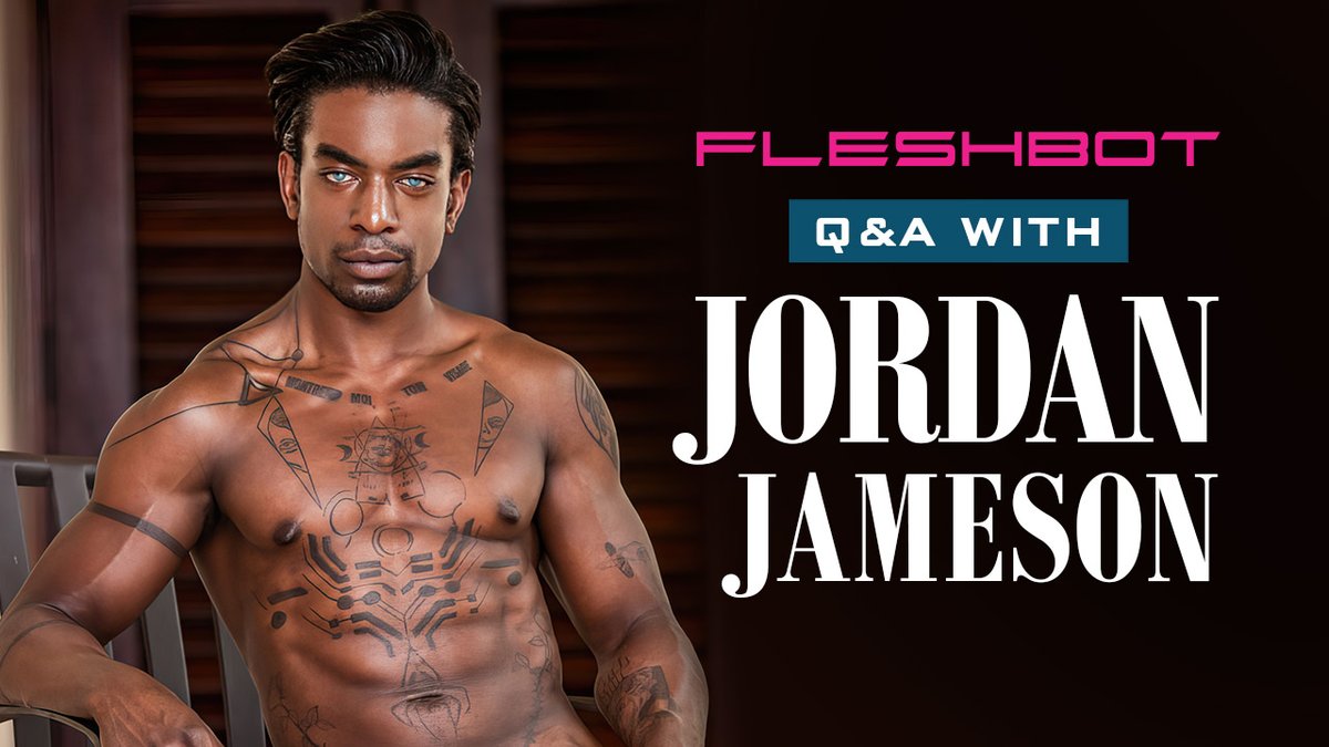 #Fleshbot Q&A ✨ @JordanIsSpooky The visually striking stud is so much more than those piercing blue eyes, his chiseled physique and Adonis-like features. 👀 On the blog! ➡️ ow.ly/ROjB50NGgE9 #gay #gayporn