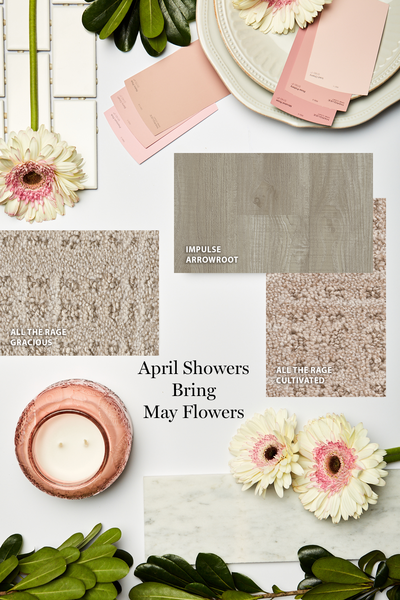 April showers bring May flowers ☔️🌺 For more flooring and design inspiration visit our Virginia Beach showroom located in the heart of Kempsville. Featured: Phenix Flooring