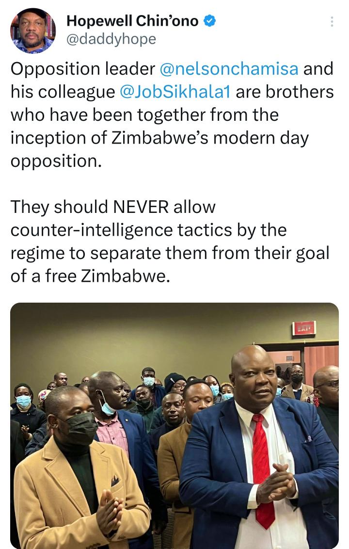 Hopewell Chin'ono on X: How does one say the opposition is not mobilizing  on the ground when we have clear and undeniable evidence of @mdczimbabwe  cadres in medieval cages after being arrested