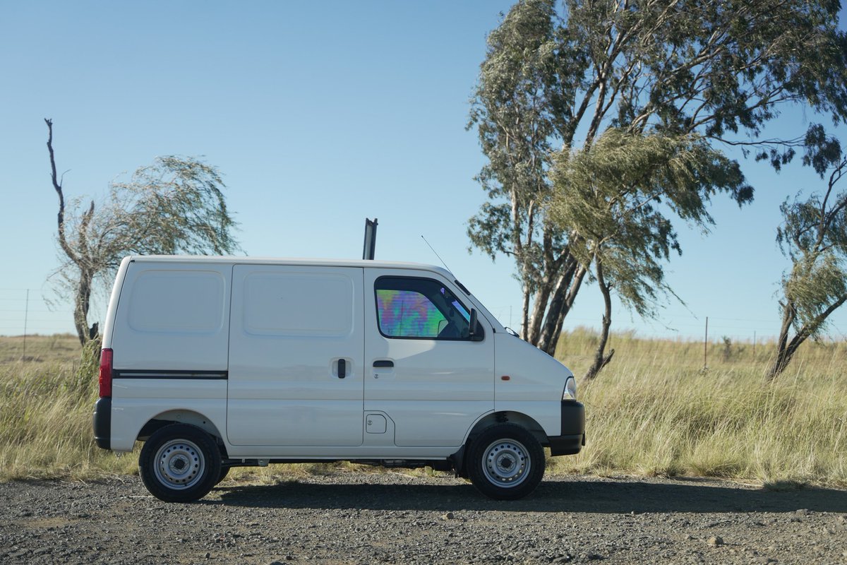 Out in the middle of ZA piloting a rear wheel drive, two-seater slice of JDM. Ok, not slice. A box. Meet the @Suzuki_ZA Eeco, a panelvan so therefore rarer than a sportscar in Mzansi. But this is not just a test drive, but also a great initiative with Rally to Read. #SUZUKIEECO