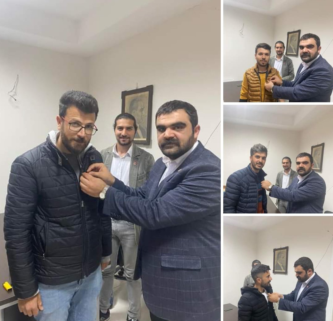 Bugün partimize yeni katılan genç üyelerimize rozetlerini ilçe örgütü üyemiz Abdulkadir Gül takdim etti. 
Bu sofra Halil İbrahim sofrasıdır. 
Birleşe birleşe kazanacağız.
#sanliurfa 
#Secim2023