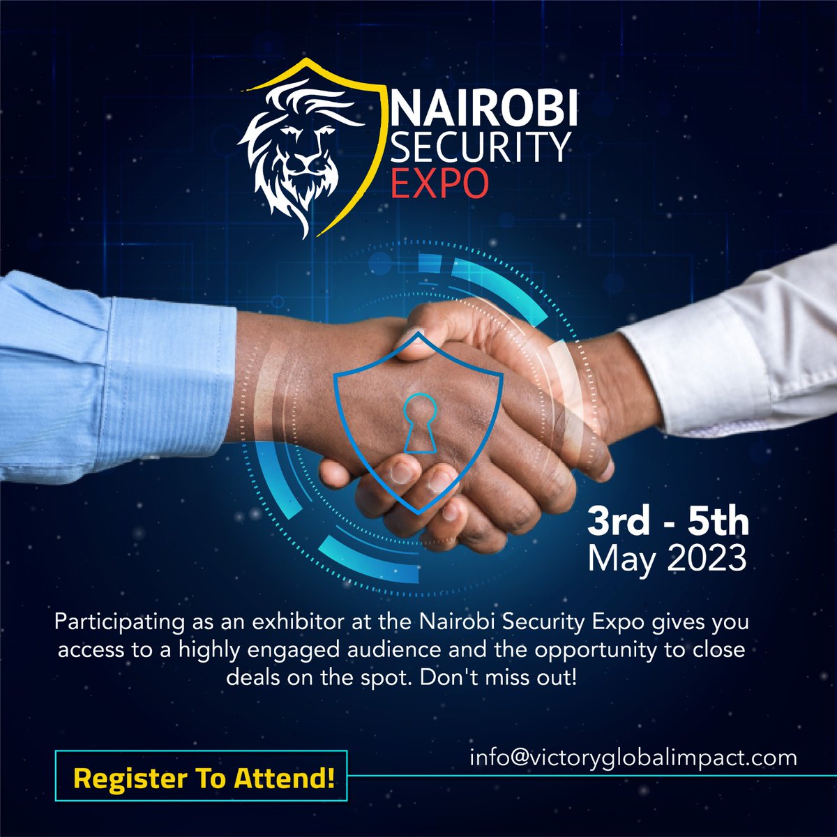 JamiiDigital's tweet photo. We're thrilled to announce that we're the official digital marketing partner for the upcoming Nairobi Security Expo happening from 3rd-5th May at Sarit Expo Center, Nairobi. To learn more about the Visit https://t.co/HMw8NuVeTu
#SecurityExpo #SaritCenter https://t.co/duMuEvspIA