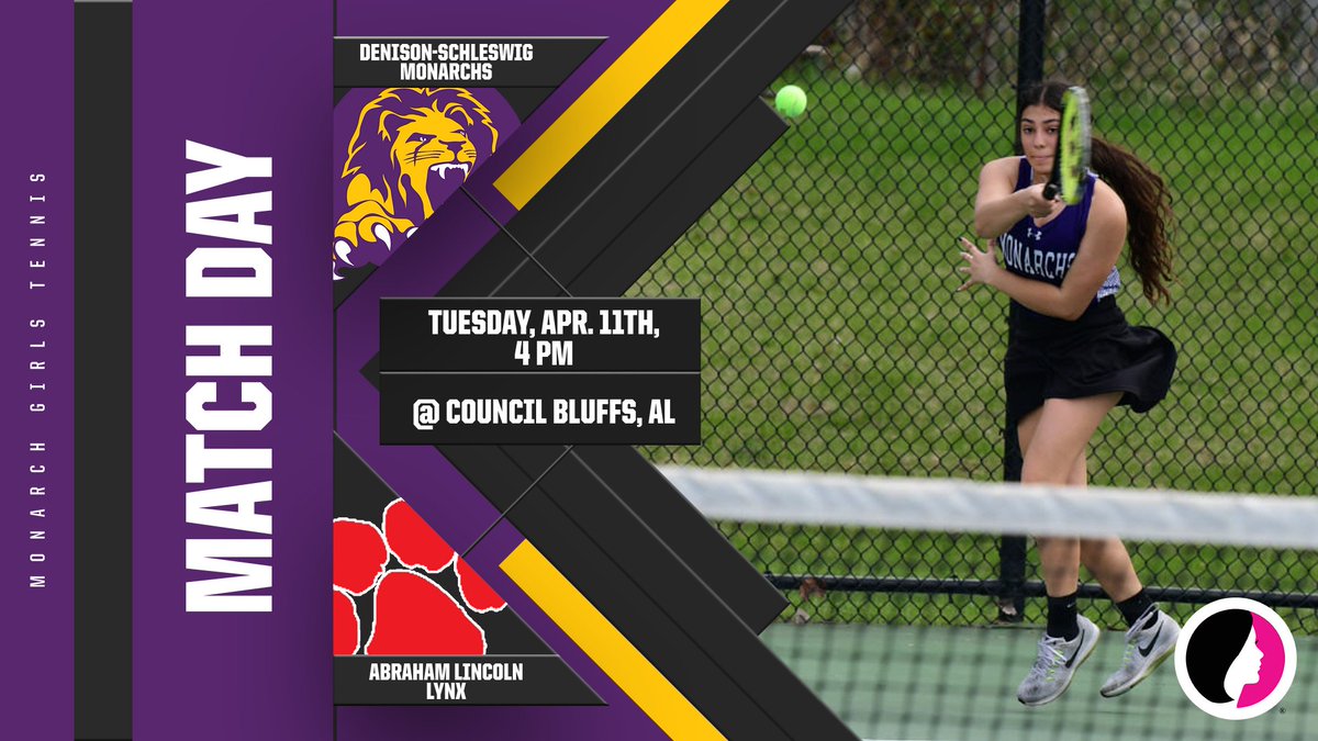 🎾 Monarch Girls Tennis
📍Council Bluffs, AL HS
🆚 CB Abraham Lincoln
⌚️ 4 pm
#Monarchs #kdsnsports