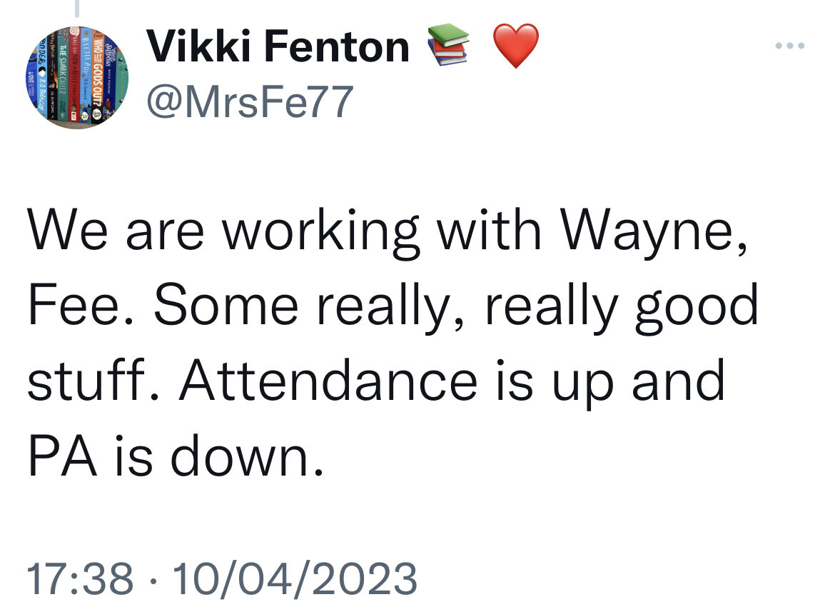 Inclusive Attendance Ltd. tweet media