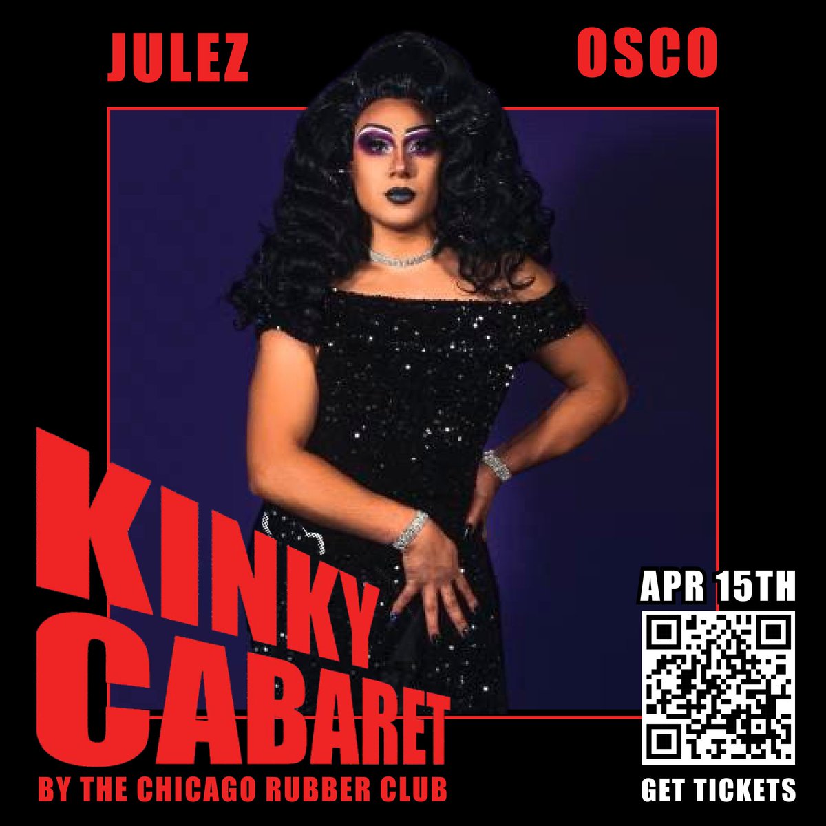 Come watch @julezosco twirl at the Baton Show Lounge! Get your tickets in advance before they sell out. crc-kinky-cabaret.eventbrite.com