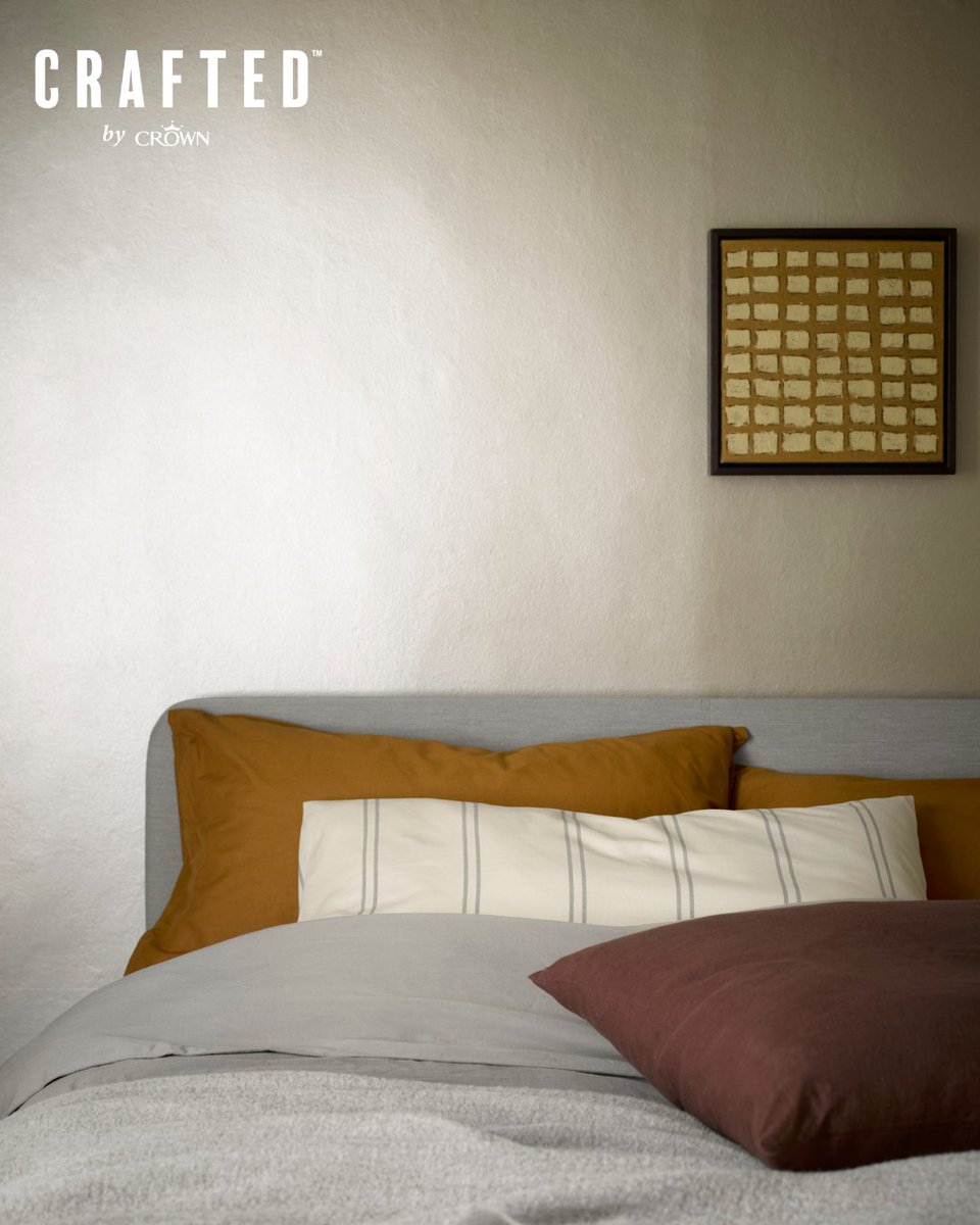 ✨ Who says metallics are just for winter? The shade 'Entice' in our CRAFTED™ Lustrous Metallic Emulsion begs to differ...

CRAFTED™ by Crown Lustrous Metallic Emulsion provides a stunning shimmering metallic finish to your walls and wood.