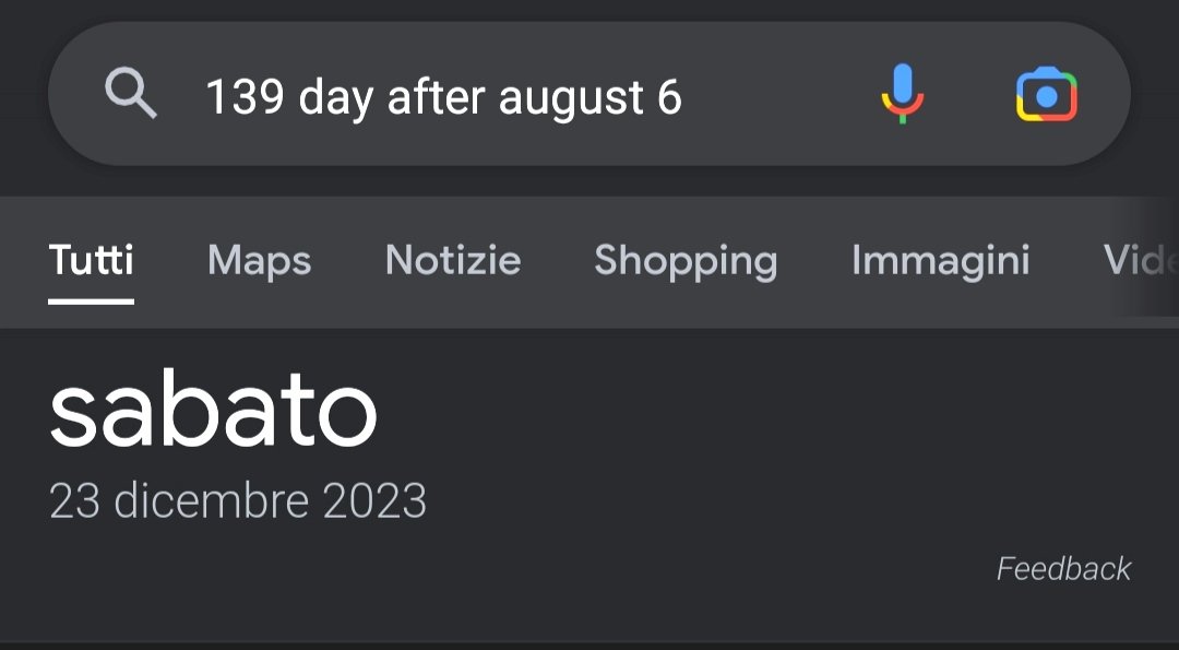 vanillanera's tweet photo. Ho letto che la nostra anima gemella è nata 139 giorni dopo la nostra data di nascita, basta mettere 139 day after *data di nascita* https://t.co/klydpLFsia