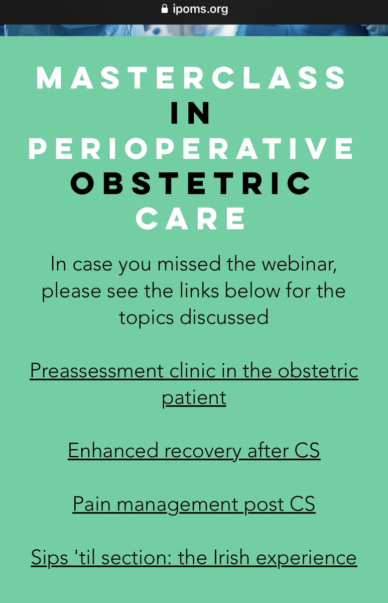 DrNickB_ObAnaes's tweet photo. Some great talks from
@doireannof Enhanced recovery,
@NiamhMolloy14 pain management, @NikHigIre #SipTilSection
well worth a look back also for Ob colleagues
@Naro_Imcha @BorlaseDan @mairenihuigin @keelinodonoghue @OBsleepmerchant https://t.co/n0wWfhx8Xy