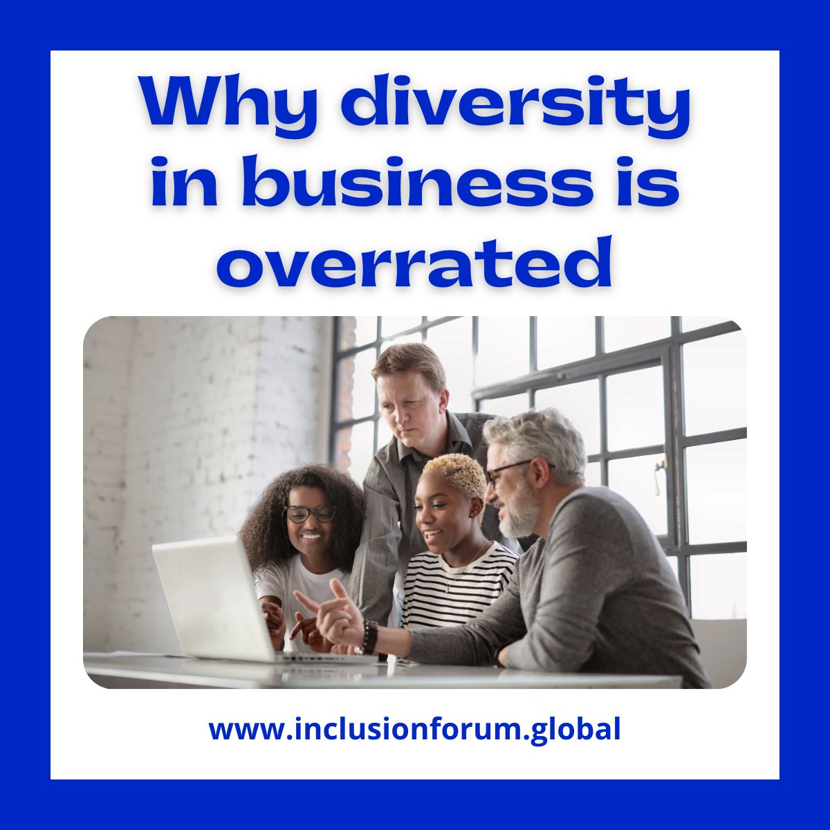 𝗪𝗵𝘆 𝗱𝗶𝘃𝗲𝗿𝘀𝗶𝘁𝘆 𝗶𝗻 𝗯𝘂𝘀𝗶𝗻𝗲𝘀𝘀 𝗶𝘀 𝗼𝘃𝗲𝗿𝗿𝗮𝘁𝗲𝗱

Link: linkedin.com/feed/update/ur…

@KGridin 

#Diversity #DEI #DiversityandInclusion #Inclusion #InclusiveWorkplace #DiverseEmployees #DiverseWorkforce #WorkforceDiversity #DiversityinBusiness