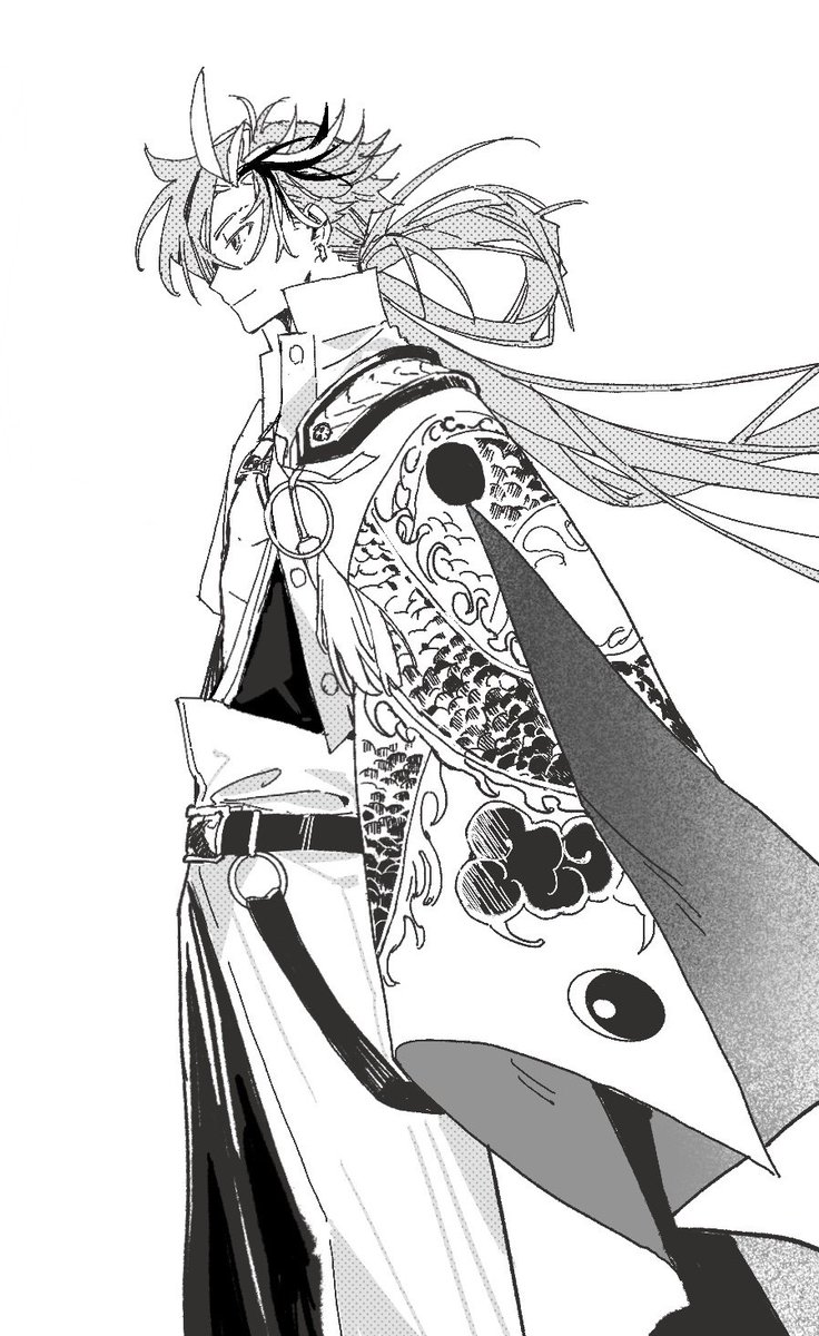 高杉社長…喜欢纹样但也画得很痛苦