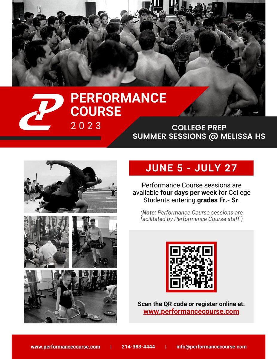 Performance Course tweet media