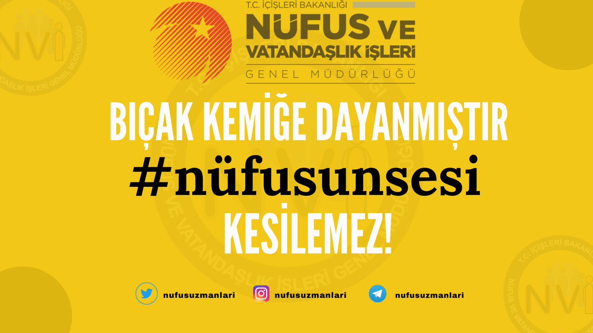 Bıçak kemiğe dayanmıştır. Memur en kötü zamanını yaşıyor askeri ücretle maaşlarımız eşitlenmek üzere #nüfusunsesi kesilemez! 
<a href="/RTErdogan/">Recep Tayyip Erdoğan</a> <a href="/suleymansoylu/">Süleyman Soylu</a> <a href="/sefikaygol/">Şefik AYGÖL</a> <a href="/vedatbilgn/">Vedat Bilgin</a>  #nüfusunses
