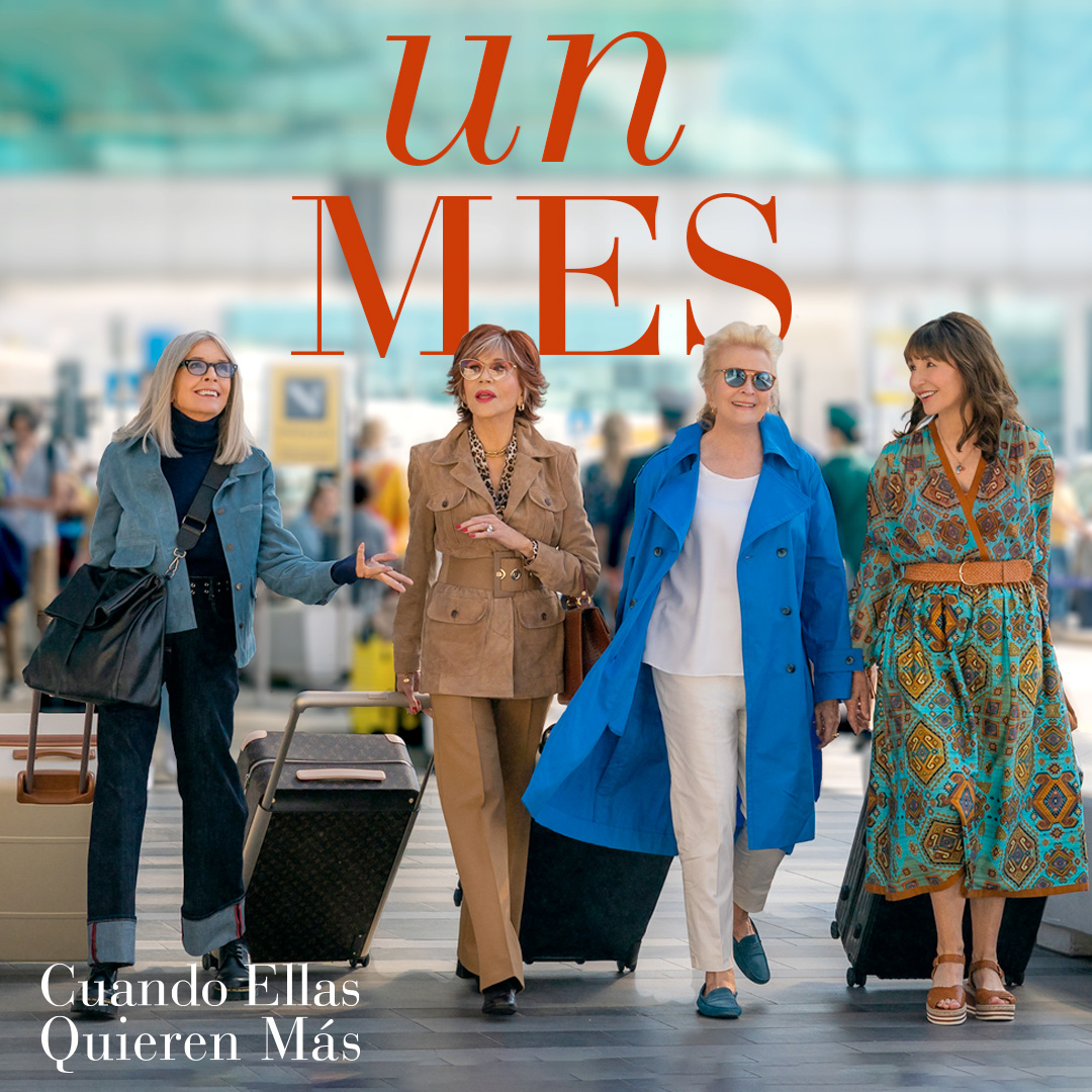 ¡Italia las espera! En un mes tendrán la aventura de sus vidas. #CuandoEllasQuierenMás. 11 de mayo, solo en cines.