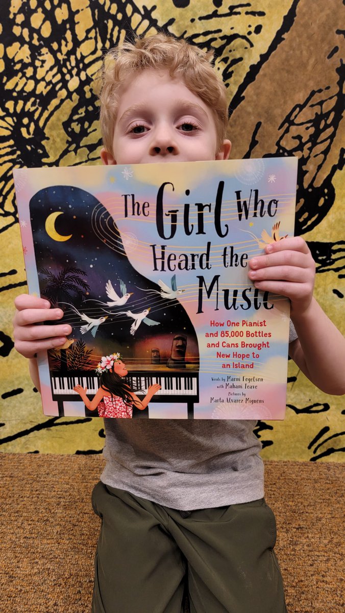 MahaniTeave's tweet photo. Spotted in a local Barnes &amp; Noble bookstore!!! So excited to see kids (and hopefully parents too) enjoying "The Girl Who Heard the Music"! 📖🎹🥰
@bnbooks @BNBuzz @Sourcebooks  @SourcebooksKids #marnifogelson @martaamiguens @TokiRapaNui https://t.co/JrvUiPM1Bg