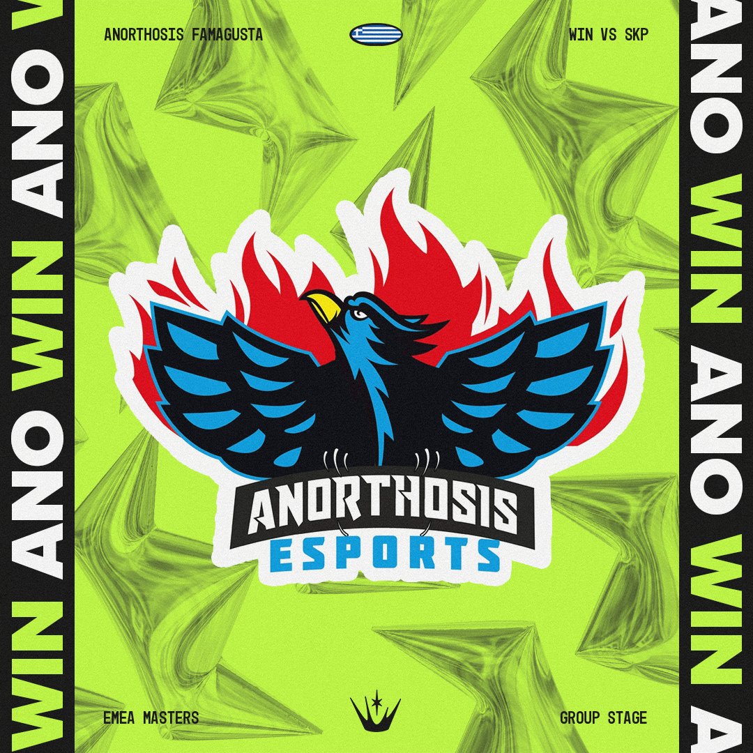 EMEAmasters's tweet photo. COMEBACK COMPLETE:

@anoesports win against @SKGaming Prime! #EMEAMasters https://t.co/bYrseXK2g4