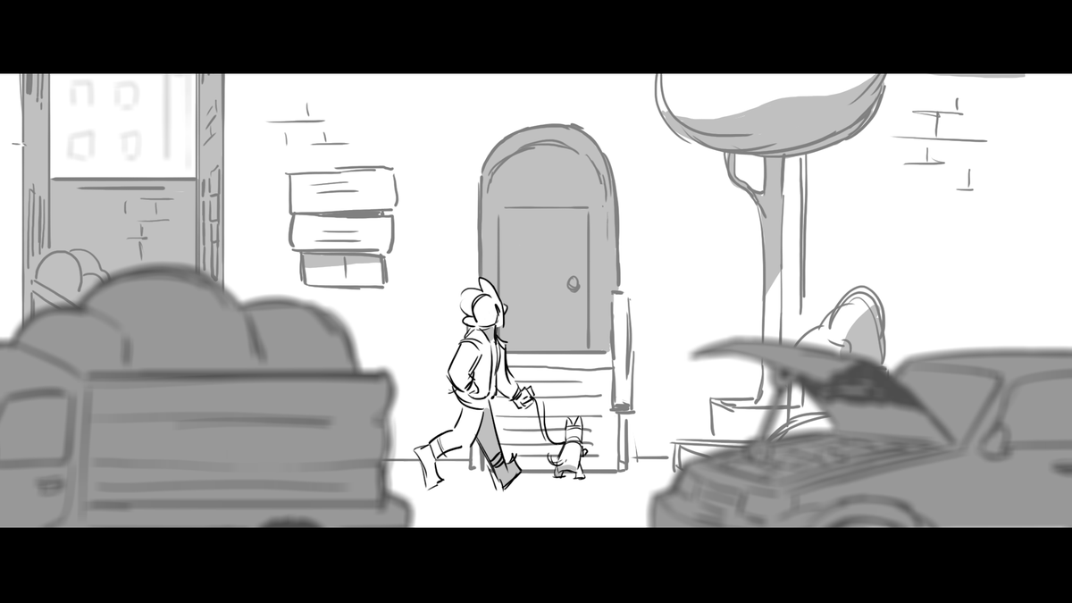 ValiantKai's tweet image. Hi #PortfolioDay! I'm Jesse, a Latinx 🇲🇽🇵🇪 Storyboard Artist in Animation (previously @ Wildbrain, 7ate9, WB, Disney, Titmouse). Currently freelance in live-action, but looking for work in May/June ☀️
Portfolio: JesseSotoStory.Weebly.com
Contact: Jesse.Michael.Soto@gmail.com