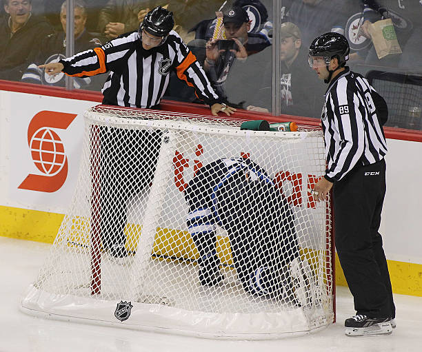 ScoutingTheRefs's tweet photo. Refs for @NHLJets @mnwild are Trevor Hanson #14 and Jean Hebert #15. Tonight's officials: https://t.co/J3uUujFN0E
#WPGvsMIN #GoJetsGo #MNWild https://t.co/jG9j9dnyRu
