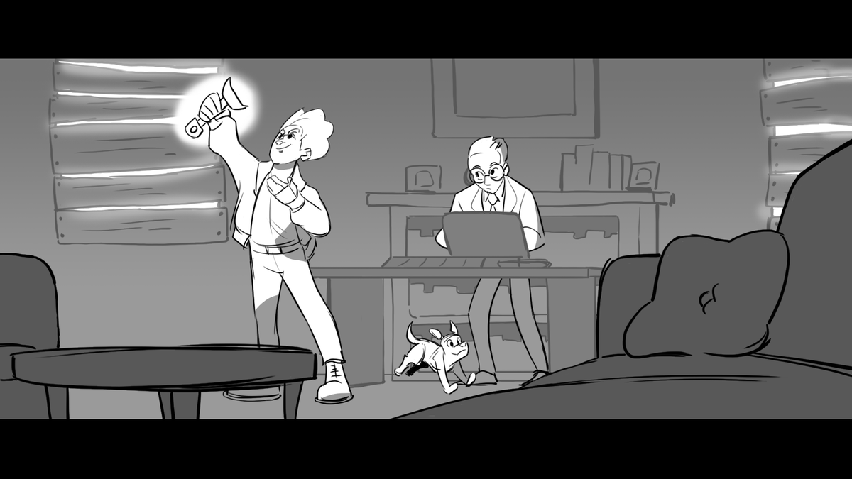 ValiantKai's tweet image. Hi #PortfolioDay! I'm Jesse, a Latinx 🇲🇽🇵🇪 Storyboard Artist in Animation (previously @ Wildbrain, 7ate9, WB, Disney, Titmouse). Currently freelance in live-action, but looking for work in May/June ☀️
Portfolio: JesseSotoStory.Weebly.com
Contact: Jesse.Michael.Soto@gmail.com
