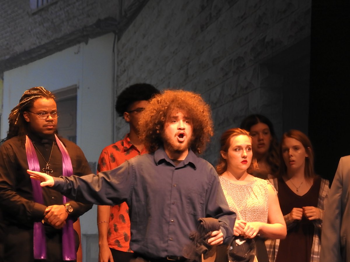 beholdmanopera's tweet image. From Wingate's 2021 University Premiere, Brady Miller in Fowler + Flack's comic opera “Behold The Man.” World Premiering September 30 &amp;amp; October 1, 2023 /Opera Las Vegas—kicking off its 25th anniversary season.

#operanews #operawire #operaamerica