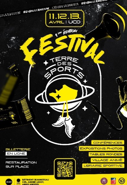 Hâte de me rendre mercredi soir  au festival <a href="/Terre_dessports/">Terre Des Sports</a> organisé par <a href="/LaDalleAngevOFF/">La Dalle Angevine</a>