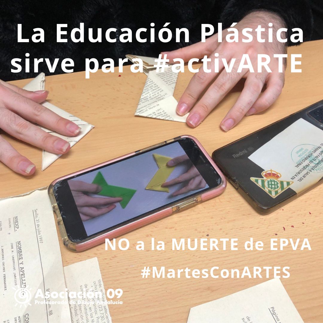La educación artística activa la mente y los sentidos: enseña a ver, oír, expresar y sentir las emociones. No mutilemos lo que nos hace humanos. #educacionnosinartes #MartesconArtes #activarte #educacionartistica #Artivismo <a href="/EducaAnd/">Consejería Desarrollo Educativo y FP</a> <a href="/Asociacion09/">Asociacion Dibujo 09</a> <a href="/Almudena_Ronda/">AlmudenaRonda</a>