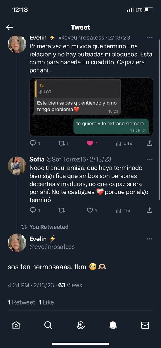 SofiTorrez16's tweet photo. @evelinrosaless Ósea que esto no te sirvió de nada? 👊🏻👊🏻 https://t.co/W7iKs9OeyO
