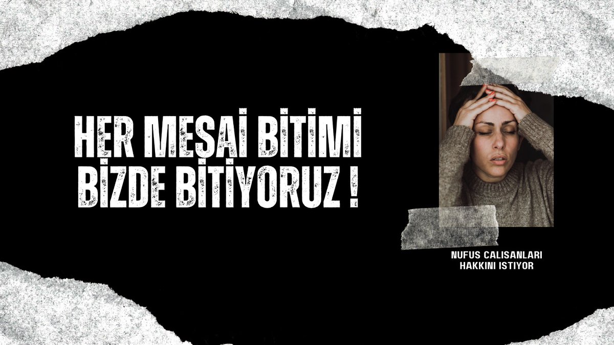 En çok iş burada en az maaş burada biz bittik hakkımızı nezamn vereceksiniz <a href="/RTErdogan/">Recep Tayyip Erdoğan</a> <a href="/ahaber/">A Haber</a> <a href="/suleymansoylu/">Süleyman Soylu</a> <a href="/BuroMemurSen_/">Büro Memur-Sen</a> <a href="/TurkiyeKamusen/">Türkiye Kamu-sen</a> #nüfusunsesi