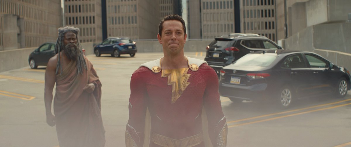 The problem with Zachary Levi's portrayal can be summed up with these two shots, he didn't care to keep the emotions and tone consistent. 
Asher, you deserved better pal.