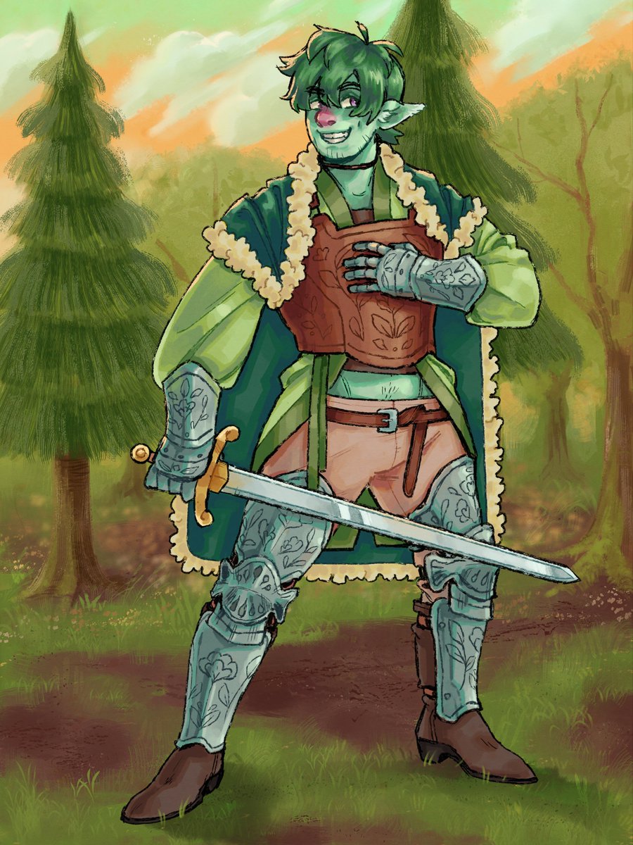 ashnicks's tweet photo. Greetings #PortfolioDay ✨
I'm Ash, a queer character designer and illustrator. I'm currently unemployed and looking for full time work or freelance jobs!  
📧 ashbrincka @ gmail https://t.co/g9fioMuUEW