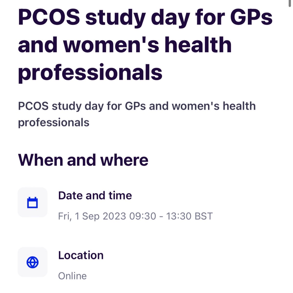 VikramSinai's tweet photo. PCOS study day (online) for healthcare professionals - Our annual study day on 1/9/23 will cover all aspects related to diagnosis &amp; management of PCOS. There will be Case discussions, Q &amp; As. Register on https://t.co/ACJCYtDZGr or click
https://t.co/h2i7WPSU1p https://t.co/DpF7nImHAM