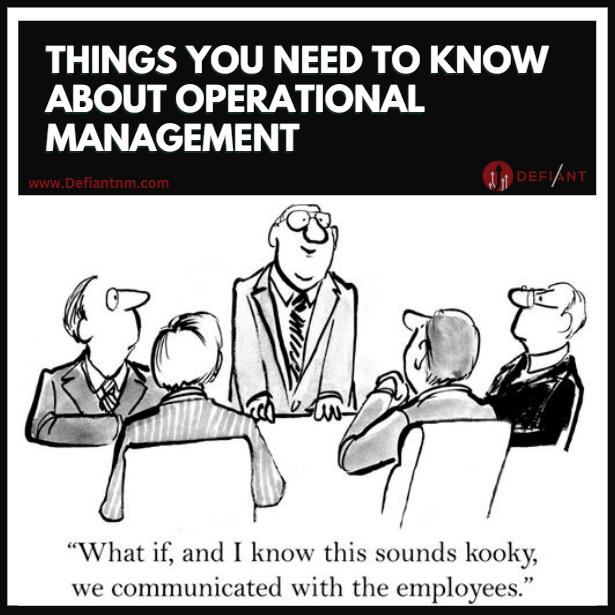 DefiantNM's tweet image. Did you know that according to a study by McKinsey, companies that prioritize operational management see a 15-20% increase in productivity and a 20-50% reduction in operating costs?
#DefiantNM #operationalmanagement